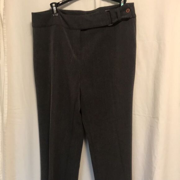 Studio Y Stretch Dress pants/trousers charcoal grey size 9/10 - Picture 3 of 13